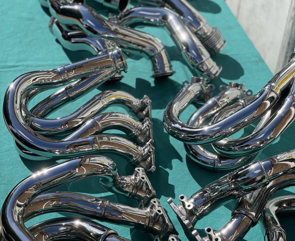 MIRROR POLISHED STAINLESS STEEL TUBE / EXHAUST MANIFOLDS