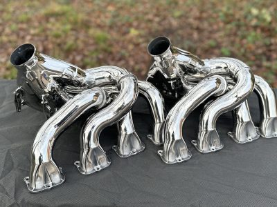 MIRROR POLISHED EXHAUST MANIFOLDS