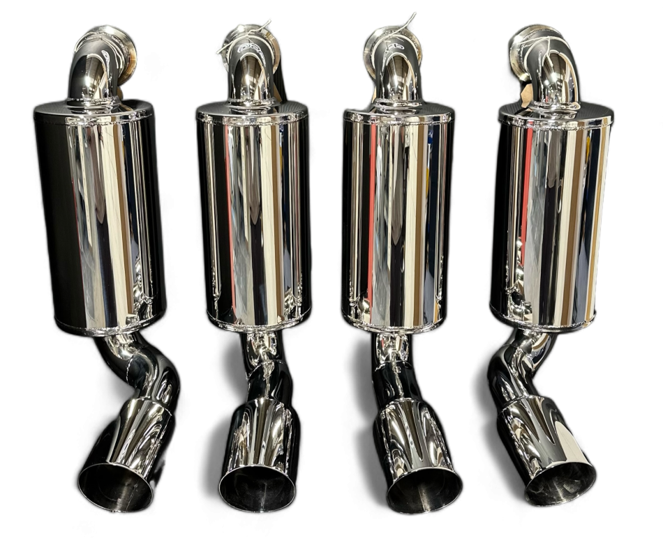 polished exhausts png